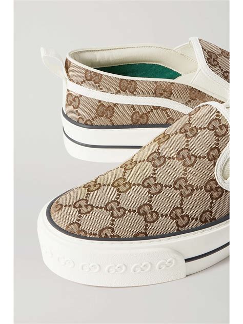 pull-on / slip-on gucci shoes women|gucci tennis 1977 canvas sneakers.